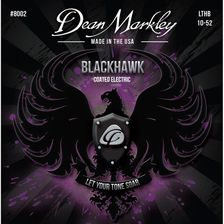 Dean Markley Blackhawk Coated E Strings Ltop Hbot 10-52