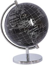Beliani Globus dekoracyjny ozdobny czarny materiał syntetyczny średnica 15 cm Cook - Globusy