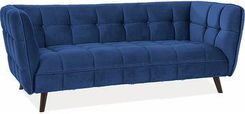Zdjęcie Sofa  CASTELLO VELVET 3 Signal Bluvel 86 granat - Jeziorany