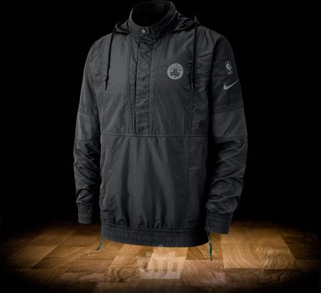 nike nba boston celtics courtside jacket