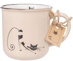 Orion Kubek Ceramiczny Kot Kotek Z Uchem 370Ml Do Kawy Herbaty