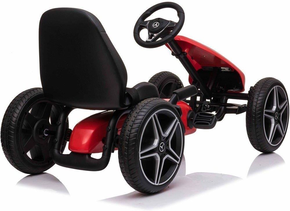 Hecht Mercedes Benz Pedal Go Kart Red Gokart - zdjęcie 1 Hecht Mercedes Benz Pedal Go Kart Red Gokart