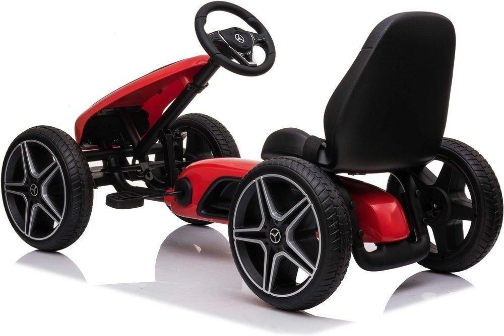 Hecht Mercedes Benz Pedal Go Kart Red Gokart - zdjęcie 2 Hecht Mercedes Benz Pedal Go Kart Red Gokart