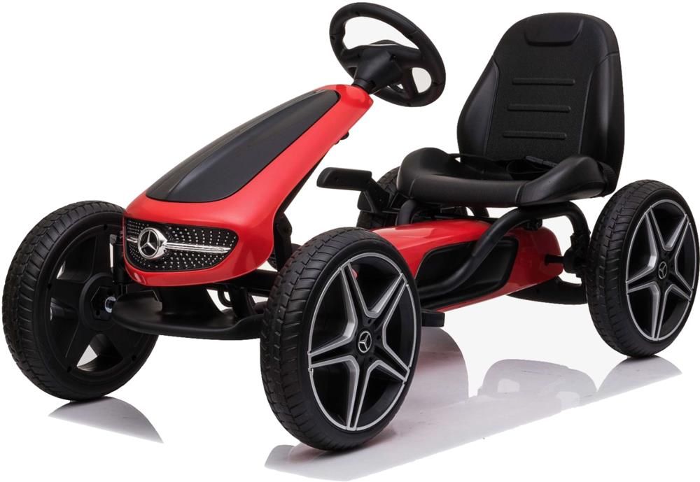 Hecht Mercedes Benz Pedal Go Kart Red Gokart - zdjęcie 3 Hecht Mercedes Benz Pedal Go Kart Red Gokart