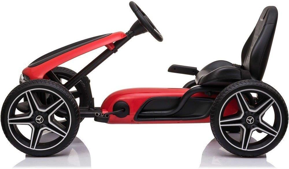 Hecht Mercedes Benz Pedal Go Kart Red Gokart - zdjęcie 4 Hecht Mercedes Benz Pedal Go Kart Red Gokart