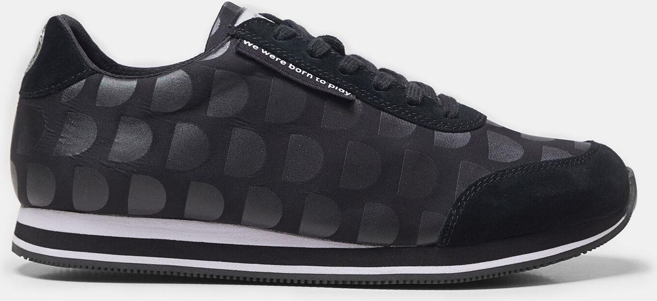 Desigual Buty Sportowe Typu Running Z Monogramem Black 38 Ceny i