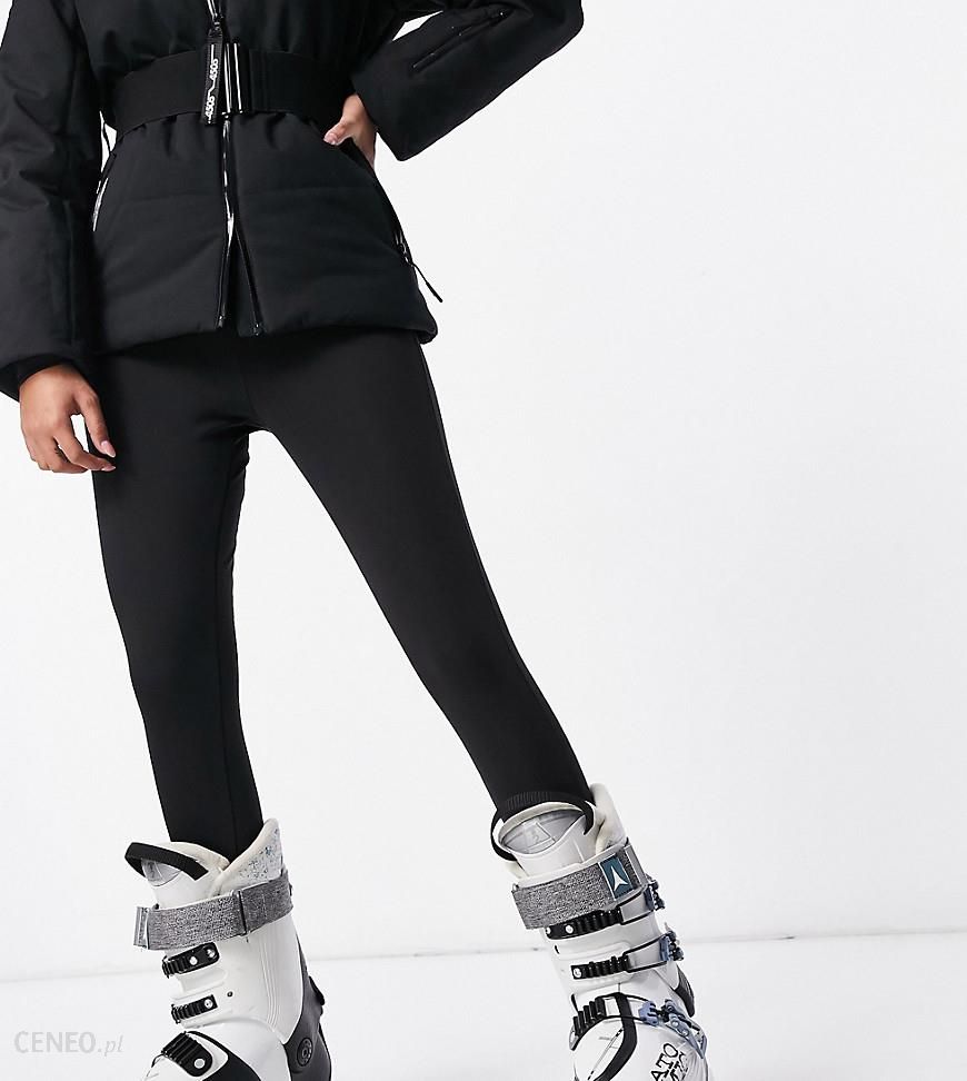 ASOS 4505 Petite – Obcisłe spodnie narciarskie z gumkami pod stopami-Czarny  - Ceny i opinie 