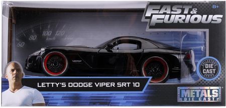Jada pojazd kolekcjonerski Fast & Furious Dodge Viper SRT 10 1:24 