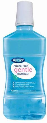 Beauty Formulas ACTIVE Oral Care Płyn do płukania jamy ustnej bezalkoholowy ICE BLUE z fluorem 500ml