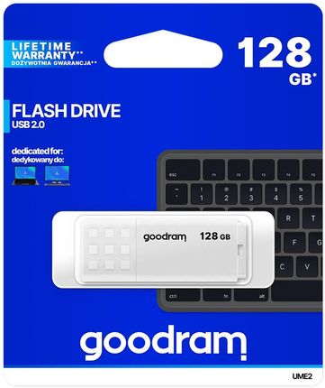 GOODRAM 128GB UME2 WHITE USB 2.0 (UME2-1280W0R11)