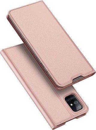 Dux Ducis Skin Pro kabura z klapką Samsung Galaxy M51 różowy