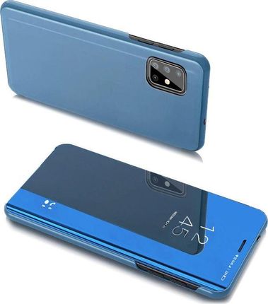 Hurtel Clear View Case futerał etui z klapką Samsung Galaxy A20s niebieski