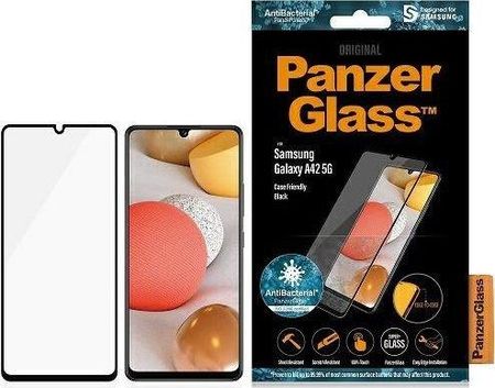 Dr Nona PanzerGlass E2E Super+ Sam A42 5G A426 Case Friendly AntiBacterial czarny/black