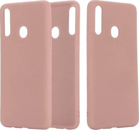 nemo Etui SAMSUNG GALAXY A20S Silicone case elastyczne silikonowe różowe
