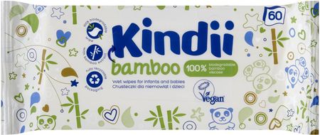 Harper Hygienics Kindii Bamboo Chusteczki Nawilżane Dla Niemowląt I Dzieci 60Szt.