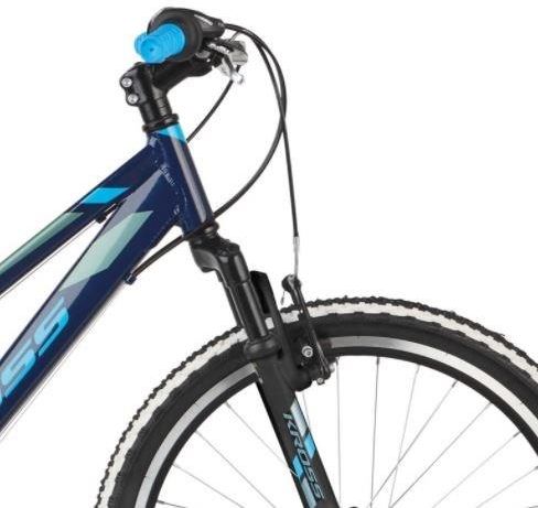 Kross Hexagon Jr 1.0 Sr 24 Granatowy Niebieski Stalowy Połysk 2021 - zdjęcie 1 Kross Hexagon Jr 1.0 Sr 24 Granatowy Niebieski Stalowy Połysk 2021