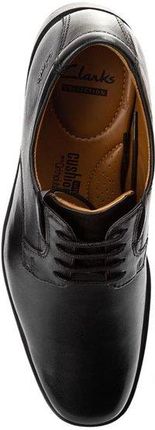 Clarks Półbuty Tilden Plain 261103507 Czarny - zdjęcie 2