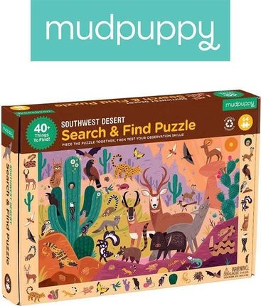 Mudpuppy Puzzle Obserwacyjne Amerykańska Pustynia 64El.