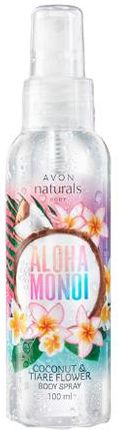 Avon Naturals Mgiełka Aloha Monoi Kokos I Kwiat Tahiti 100Ml