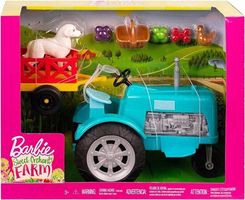 Zdjęcie Barbie Traktor z przyczepą GFF49 - Żywiec