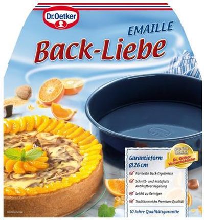 Dr. Oetker forma do ciasta emaliowana 26cm (023629)