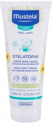 Mustela Bébé Stelatopia Emollient Cream Krem Do Twarzy Na Dzień 200Ml Dla Dzieci