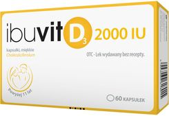 Ibuvit D3 2000 IU 60 kaps - Witaminy i minerały