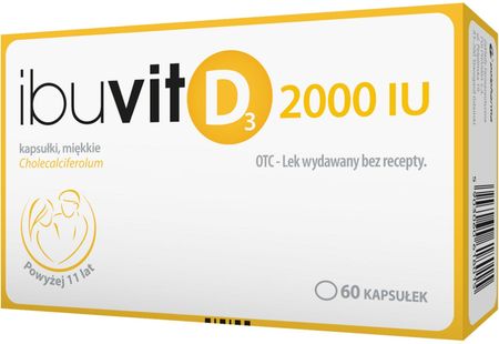 Ibuvit D3 2000 IU 60 kaps.