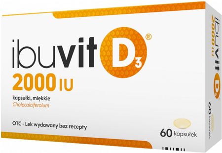 Ibuvit D3 2000 IU 60 kaps.