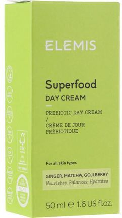 Krem Elemis nawilżający Imbir Matcha I Jagody Goji Superfood Day Cream na dzień 50ml