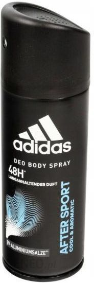 Adidas Dezodorant W Sprayu Dla Mężczyzn After Sport Cool & Aromatic Deo Body Spray 150Ml