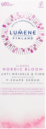 Lumene Ujędrniające Serum Do Twarzy Lumo Nordic Bloom Anti Wrinkle & Firm Moisturizing V Shape Serum 30 ml - zdjęcie 2
