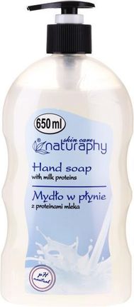 Bluxcosmetics Mydło W Płynie Z Proteinami Mleka Naturaphy Hand Soap 650Ml