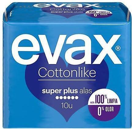 Evax Podpaski Super Plus Ze Skrzydełkami 10Szt. Cottonlike 10Szt.