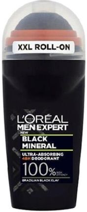 L'Oreal Men Expert Black Mineral Deo Dezodorant Roll-On 50Ml