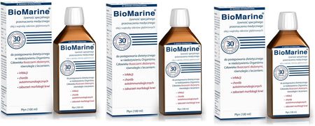 Marinex Biomarine Olej Z Wątroby Rekinów Głębinowych 3x100Ml
