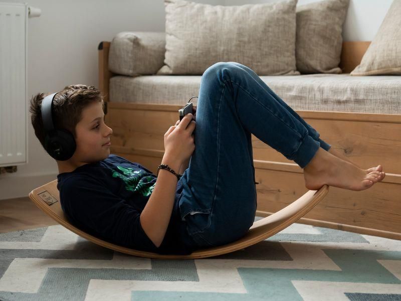 Deska balansująca dla dzieci KidiBoard Balance Board z Atestem - zdjęcie 5 Deska balansująca dla dzieci KidiBoard Balance Board z Atestem