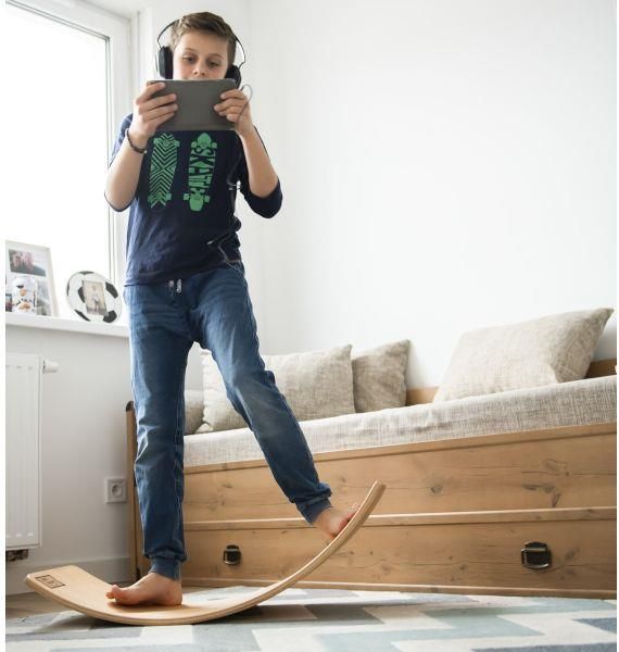 Deska balansująca dla dzieci KidiBoard Balance Board z Atestem - zdjęcie 4 Deska balansująca dla dzieci KidiBoard Balance Board z Atestem