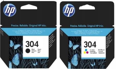 HP 304 czarny + kolor (N9K06AE+N9K05AE)