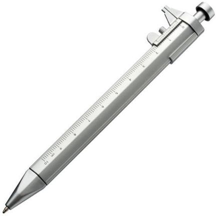 Długopis plastikowy z suwmiarką PRESCOT