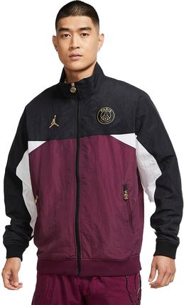 Nike Air Jordan x PSG Full Zip Jacket Black Bordeaux - Ceny i
