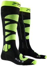 X-Socks Skarpety Ski Control 4.0 Anthracite Melange Orange G039 20/21 - Pozostała odzież zimowa