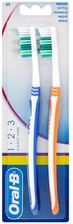 Zdjęcie Oral-B 1-2-3 Classic Medium Szczoteczka Do Zębów 2Szt. - Bukowno