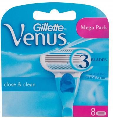 Gillette Venus Close & Clean Maszynka Do Golenia 8Szt.