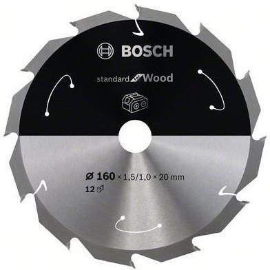 Bosch Tarcza Tnąca Standard For Wood Do Pił Akumulatorowych 2608837675