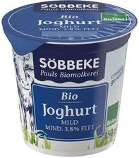 jakie Jogurty kefiry i desery mleczne wybrać - Sobbeke Jogurt Naturalny 3 8% Tłuszczu W Mleku Bio 150 G