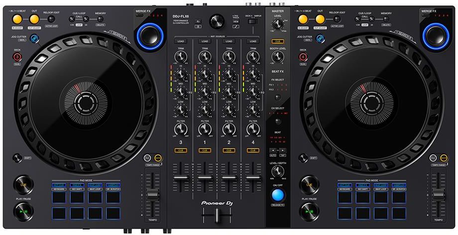 DJ機材 Pioneer ddj flx6 DDJ-FLX6 - 4-channel DJ controller for rekordbox and Serato