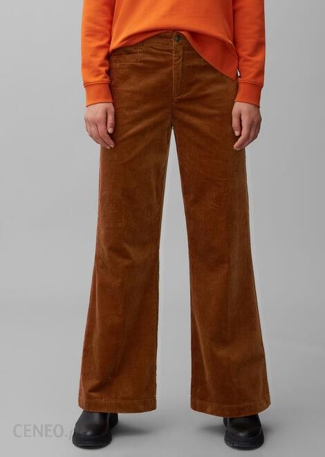 Moda Spodnie Spodnie sztruksowe Marc O’Polo Marc O\u2019Polo Spodnie sztruksowe kremowy W stylu casual 