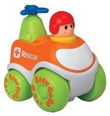 Hap-P-Kid Toy Group Ltd Happy Samochodziki Press And Go Pogotowie ...