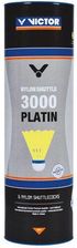 Zdjęcie Victor Lotki Do Badmintona 3000 Platin Yellow 6szt 101519  - Łazy